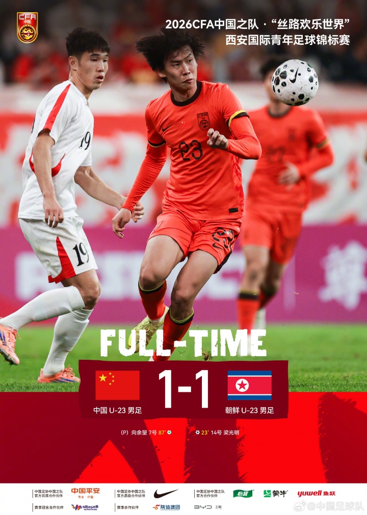 足球报:朝鲜纸面实力较四国赛有提升,男足亚运队要做好苦战准备