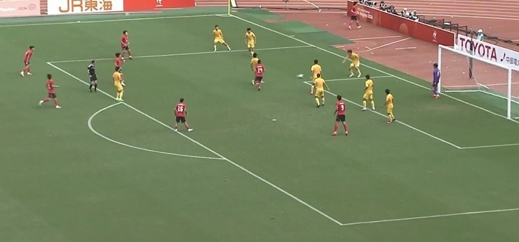半场-U23国足1-1韩国U23 王钰栋单刀破门毛伟杰献助攻徐彬送角球 半场-U23国足1-1韩国U23 王钰栋单刀破门毛伟杰献助攻徐彬送角球